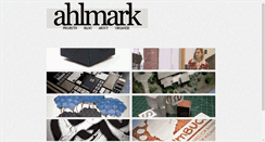 Desktop Screenshot of ahlmark.net