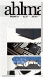 Mobile Screenshot of ahlmark.net