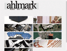 Tablet Screenshot of ahlmark.net